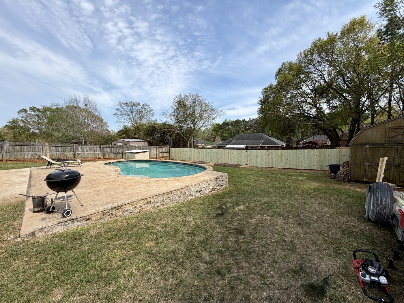 Fence Installation after