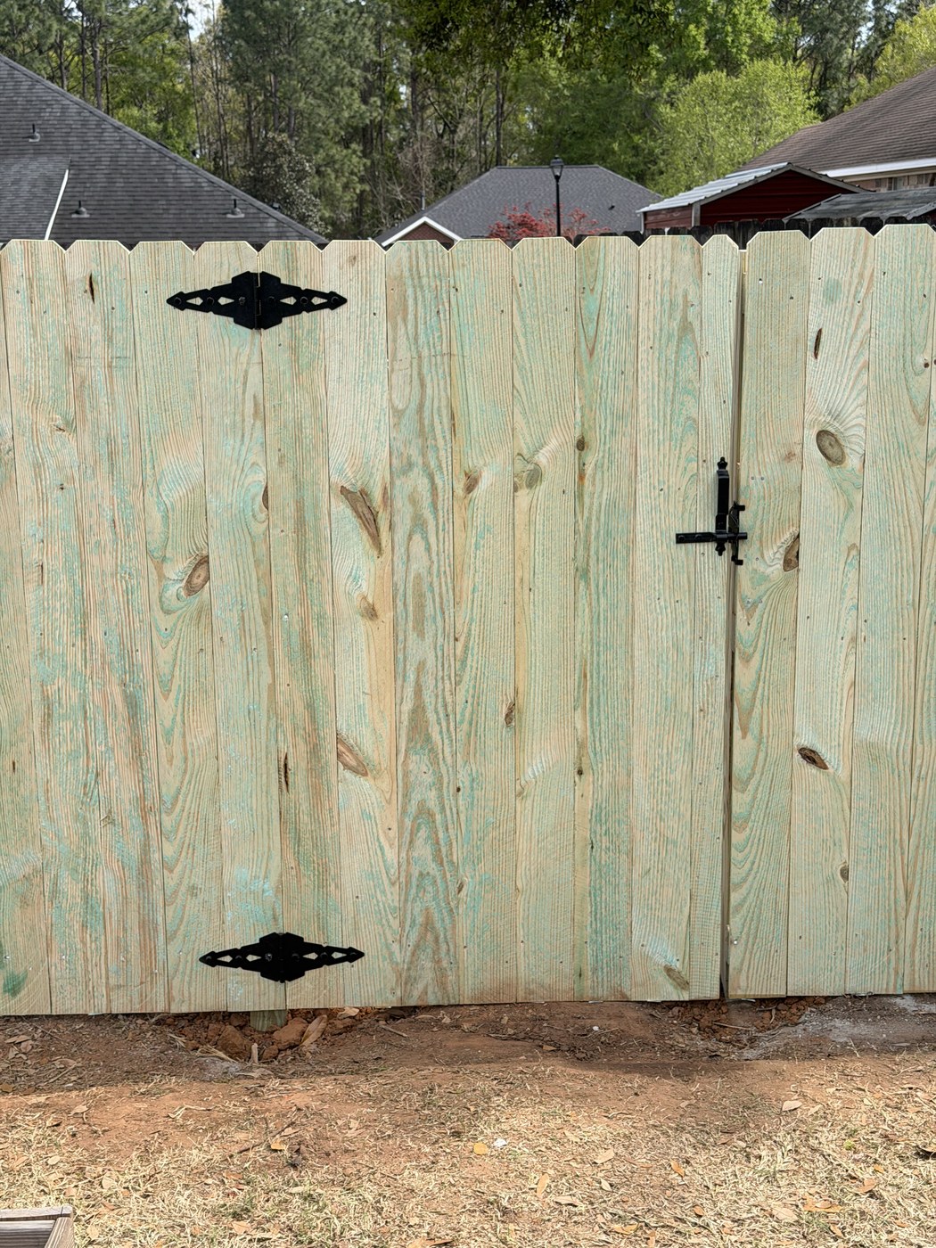 Fence Installation after