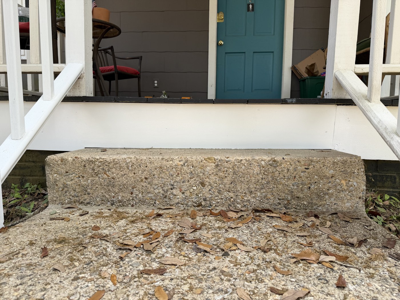 Porch Repair after