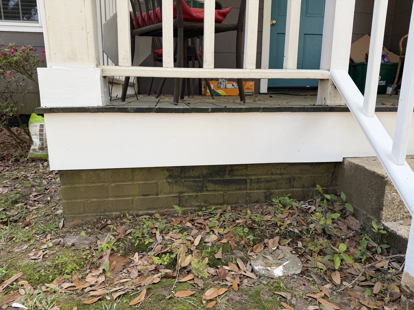 Porch Repair after